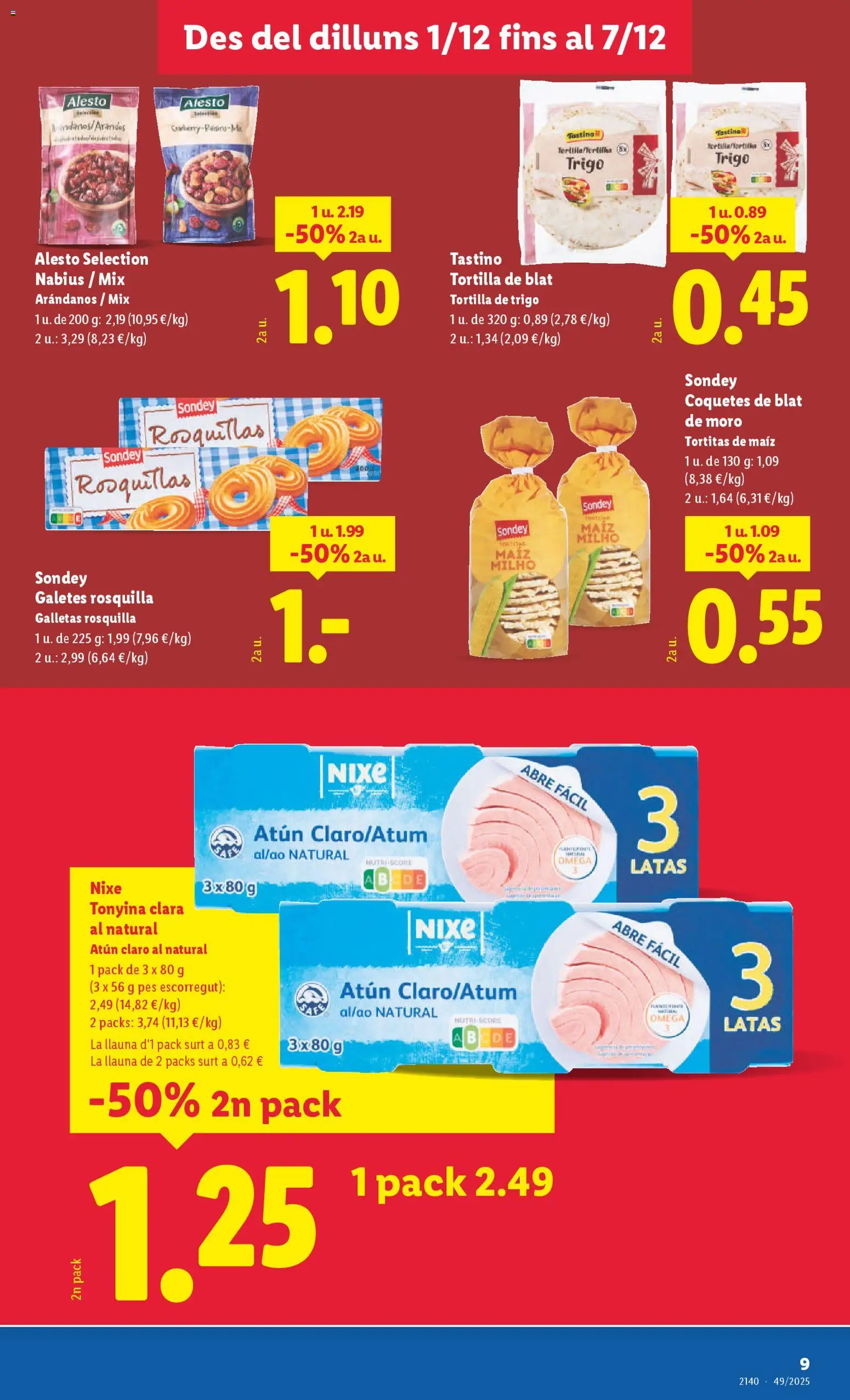 Lidl - L'Hospitalet de Llobregat │ válido desde el 01.12.2025 | Página: 9