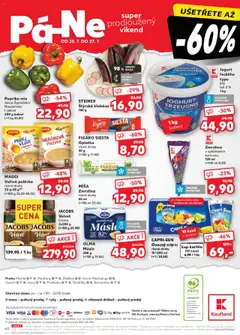 Kaufland leták - Praha 4 od 23.07.2025 | Strana: 60 | Produkty: Maggi, Maso, Capri Sun, Jacobs velvet