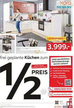 XXXL Lutz Neueröffnungsangebote Rangsdorf ab 01.03.2026 gültig | Seite: 3 | Produkte: Siemens, Geschirrspüler, Dunstabzug, Kuchen
