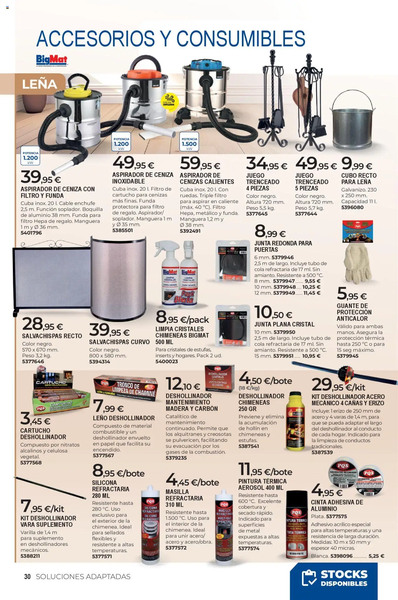 BigMat folleto │ válido desde el 07.10.2025 | Página: 30 | Productos: Alcool, Cable, Aspirador, Enchufe