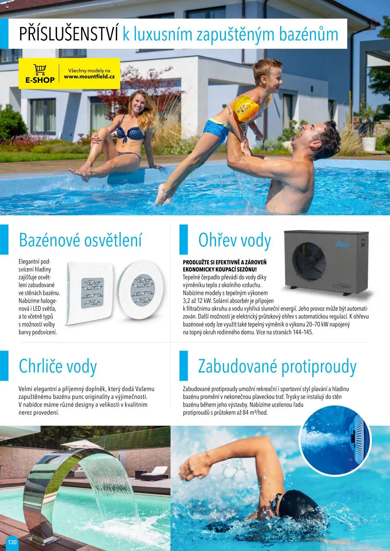 Mountfield katalog 2025 od 16.04.2025 | Strana: 130 | Produkty: Modely, Čerpadlo, Barvy, LED