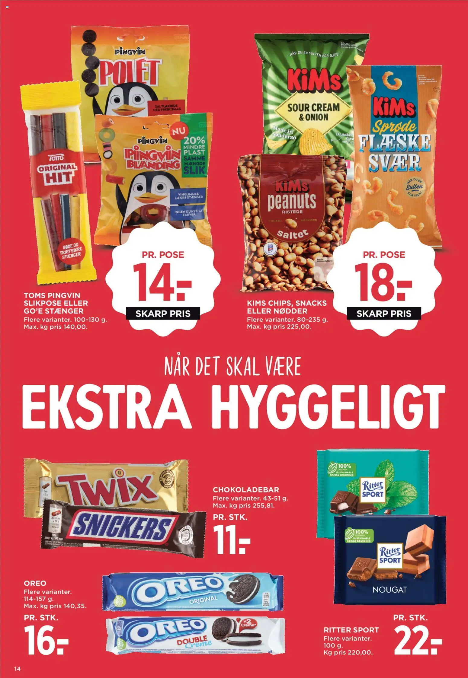 Meny tilbudsavis – gyldig fra 09.01.2026 | Side: 23 | Produkter: Creme, Nødder, Peanuts, Oreo