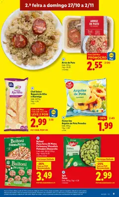 Pré-visualização Iglo Favas, Emb. 700 g válido de 27.10.2025 | Página: 9