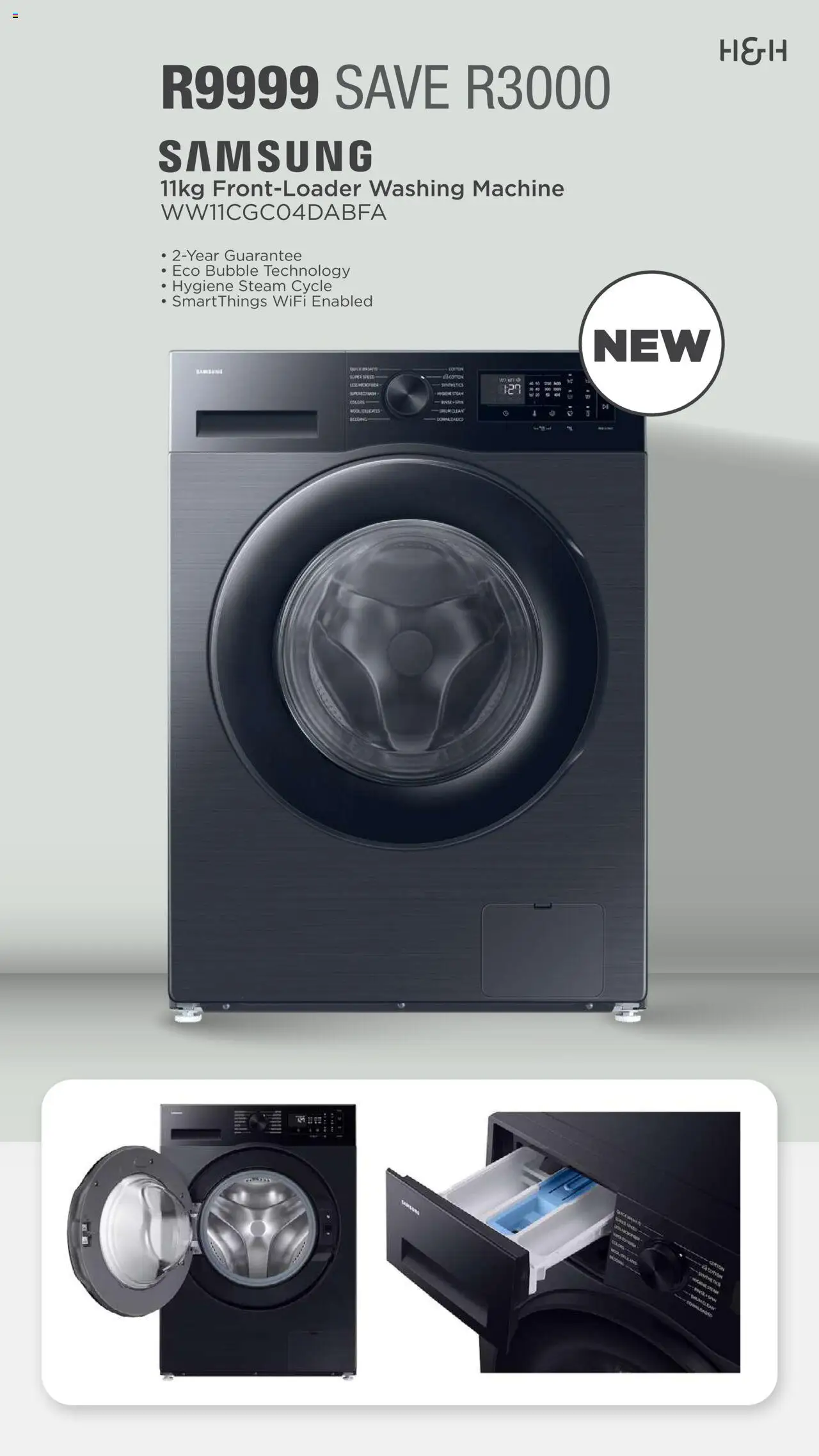 New House and Home catalogue – valid from 15.09.2025 | Page: 19 | Products: Washing machine
