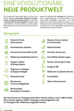 Transgourmet Sortimentskompetenz gültig ab 08.07.2024 | Seite: 38 | Produkte: Getreide, Gemüse, Wein, Fisch