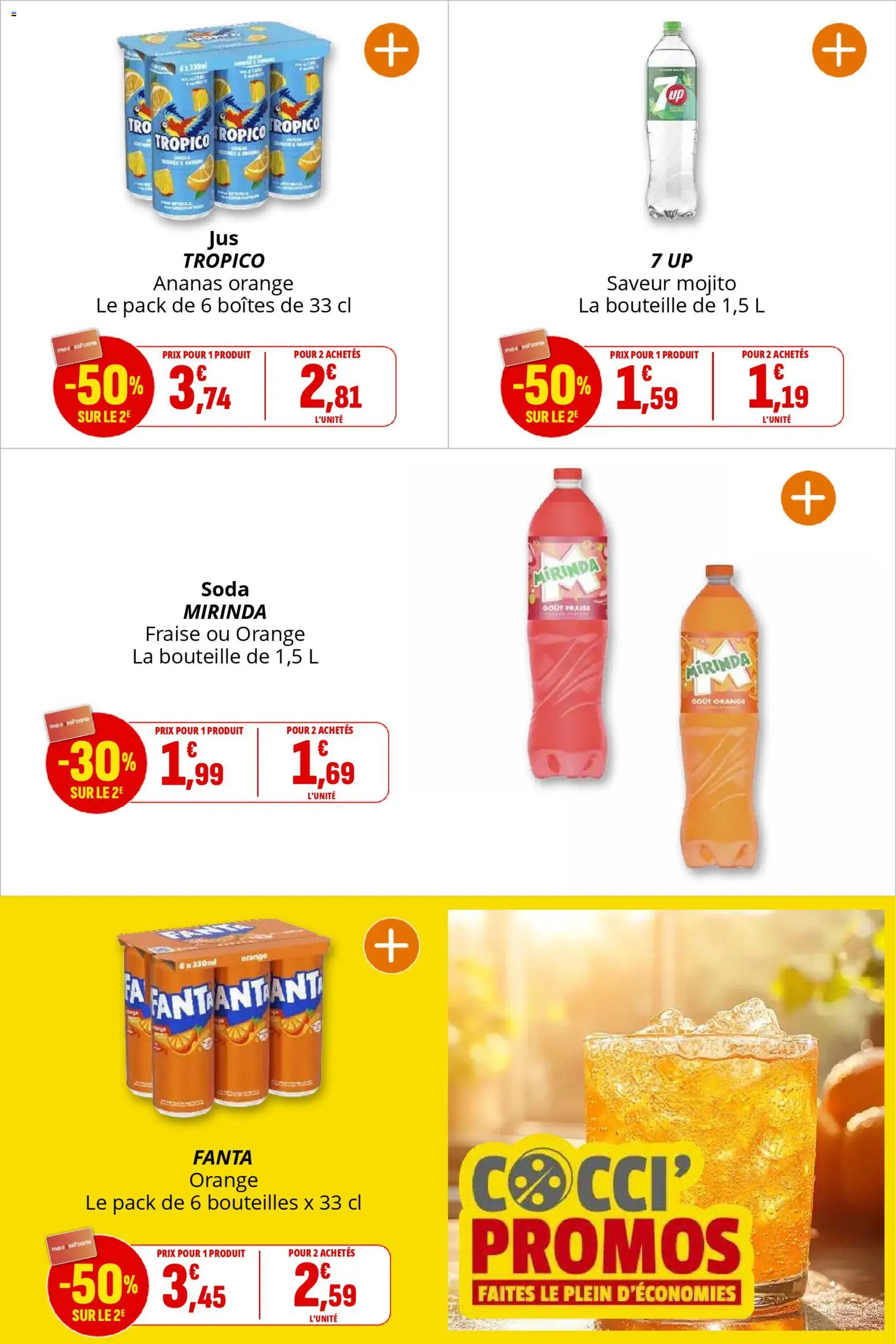 {H1} | Page: 29 | Produits: Fraise, Orange, Ananas