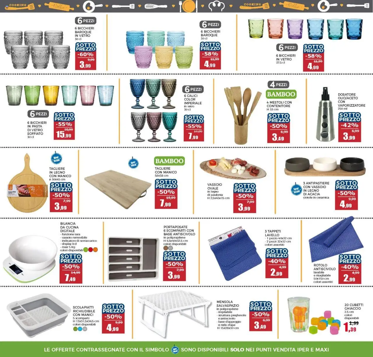 Volantino Happy Casa del 06.08.2025 | Pagina: 21 | Prodotti: Pasta, Lavello, Contenitore, Bilancia