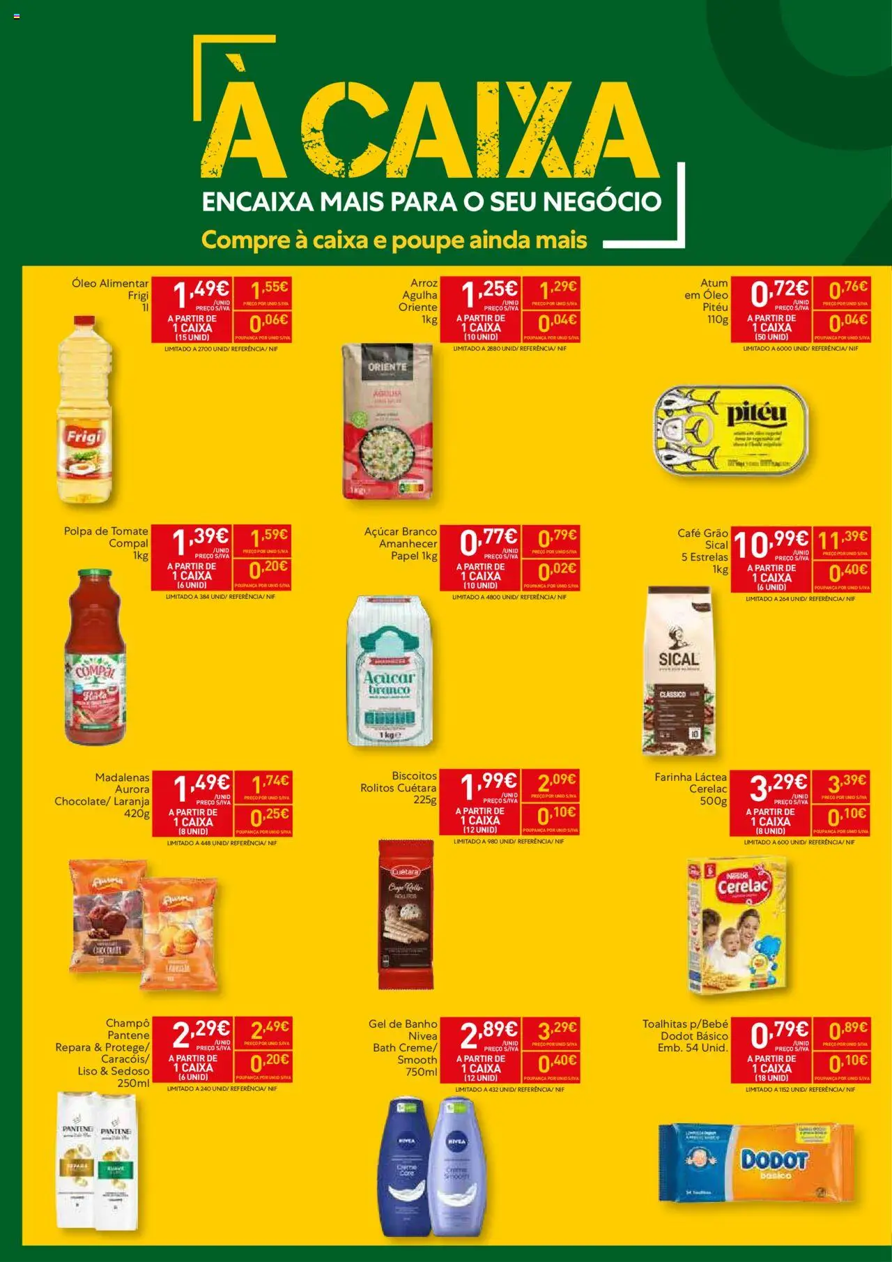 Recheio folheto Madeira │ válido de 05.08.2025 | Página: 2 | Produtos: Atum, Óleo, Arroz, Tomate
