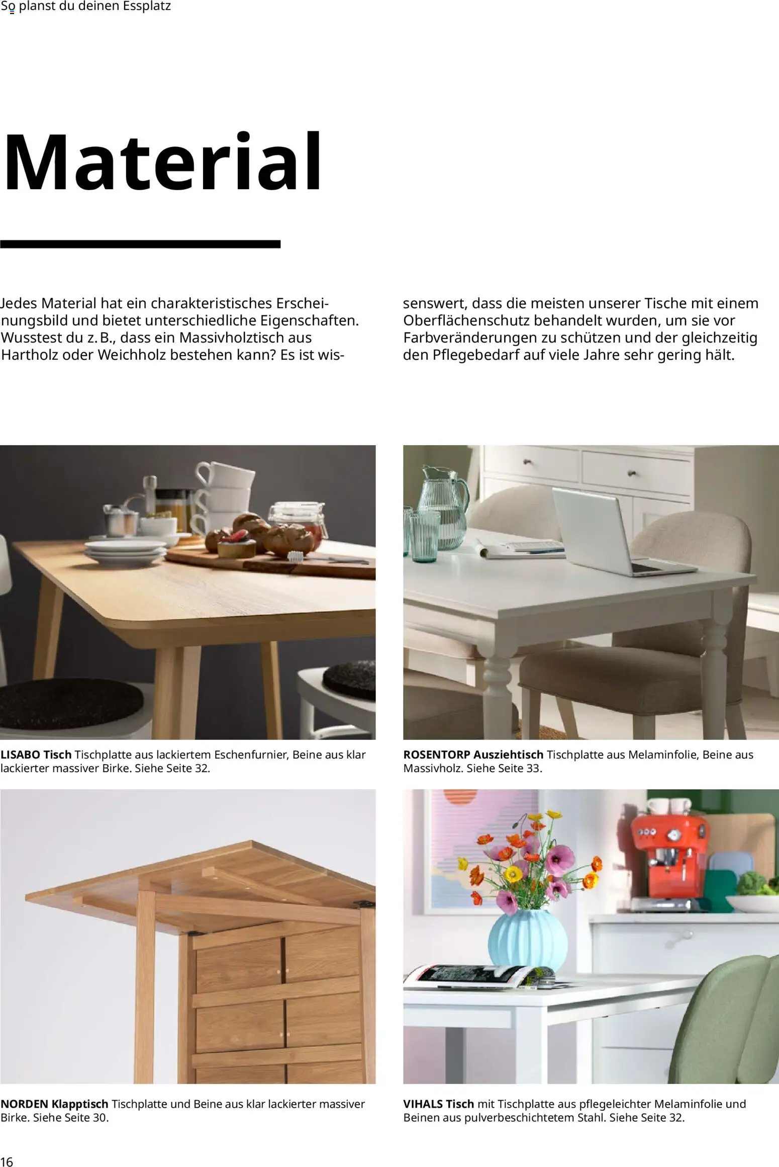 Ikea Essplatz – gültig ab 02.01.2026 | Seite: 16 | Produkte: Tisch