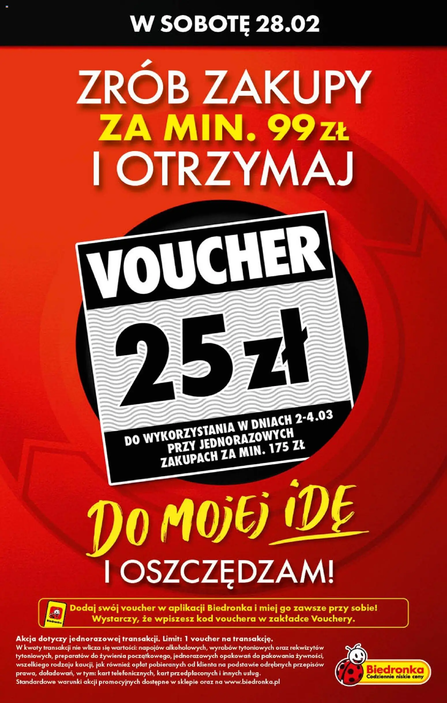 Biedronka Polsko leták - Najtańsza sobota od 28.02.2026 | Strana: 2