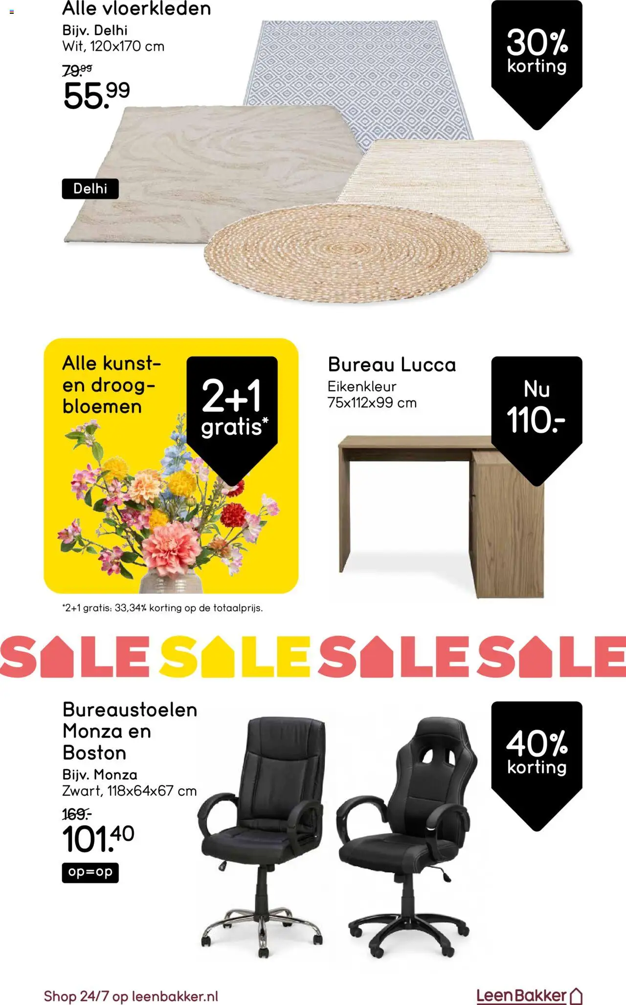  | Pagina: 11 | Producten: Bloemen, Bureau, Vloerkleden