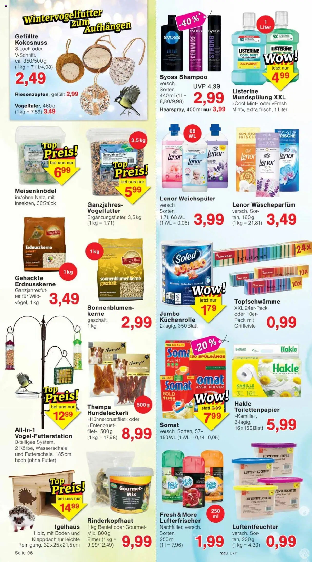 Jawoll Prospekt – gültig ab 06.10.2025 | Seite: 10 | Produkte: Duft, Weichspüler, Zitronen, Toilettenpapier