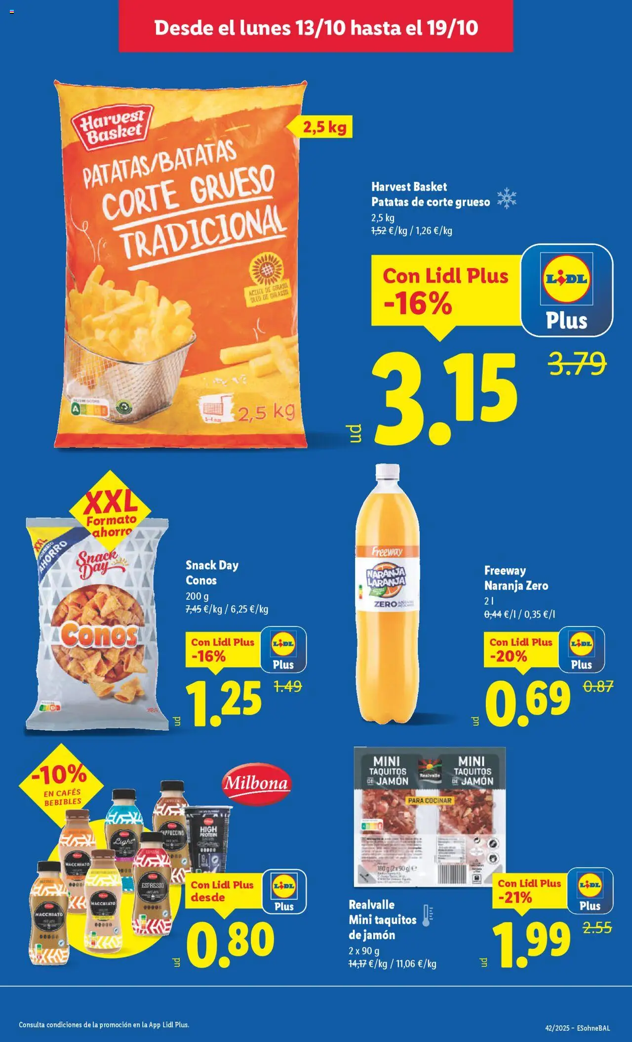 Lidl catálogo BCN │ válido desde el 13.10.2025 | Página: 23 | Productos: Aceite, Jamón