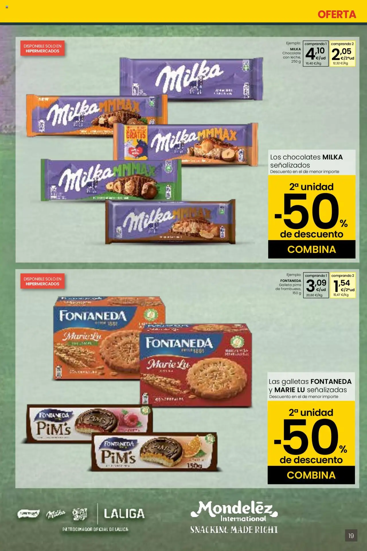 Eroski folleto │ válido desde el 29.05.2025 | Página: 19 | Productos: Leche, Chocolate, Galletas, Chocolate con leche