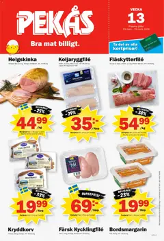 Pekås erbjudanden - Förhandsvisning av reklamblad från butik Pekås aktuell från 23.03.2026