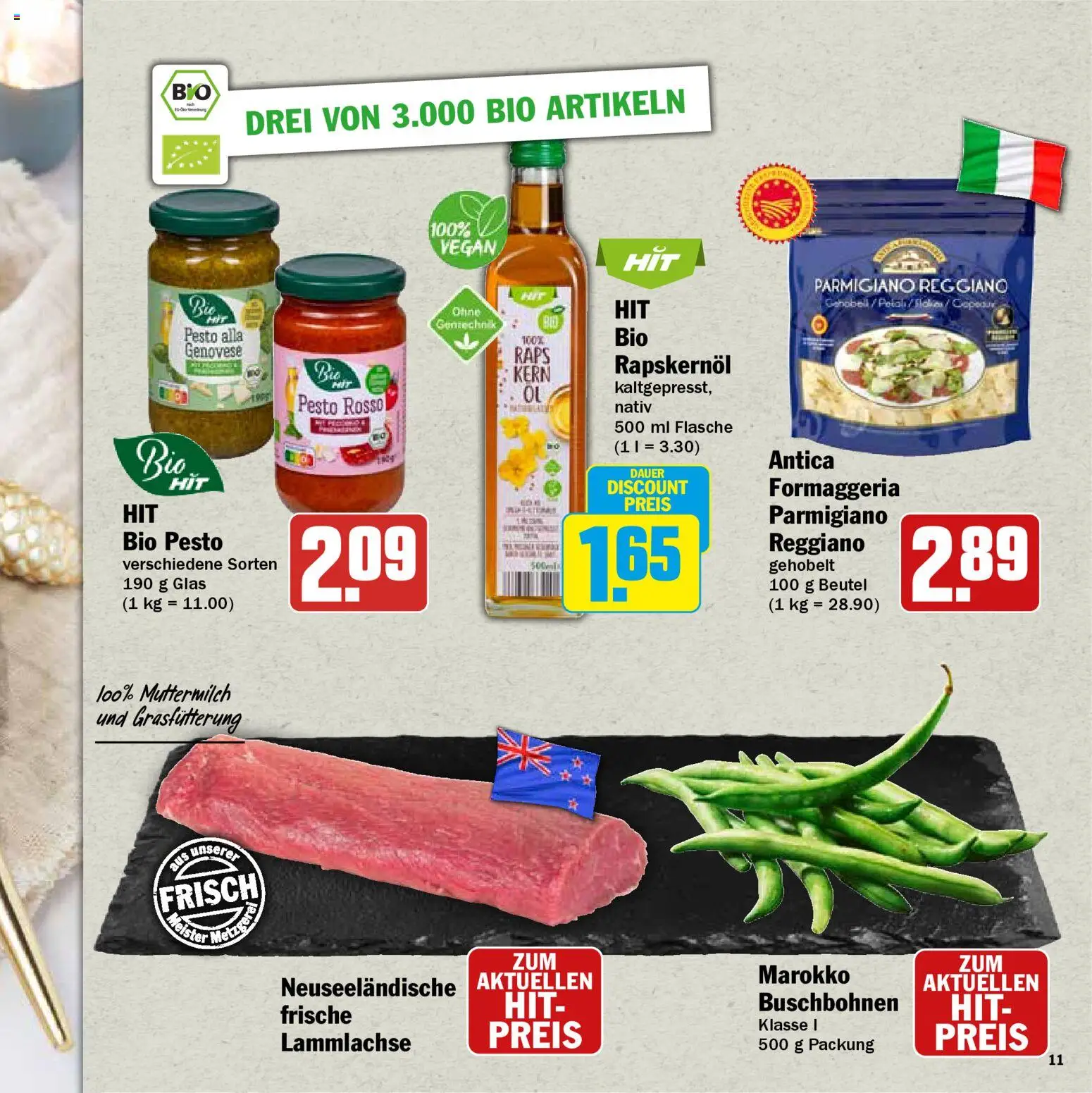 HIT - Feinkostbroschüre – gültig ab 24.11.2025 | Seite: 11 | Produkte: Öl