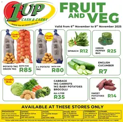 1UP Cash & Carry specials catalogue – valid from 06.11.2025