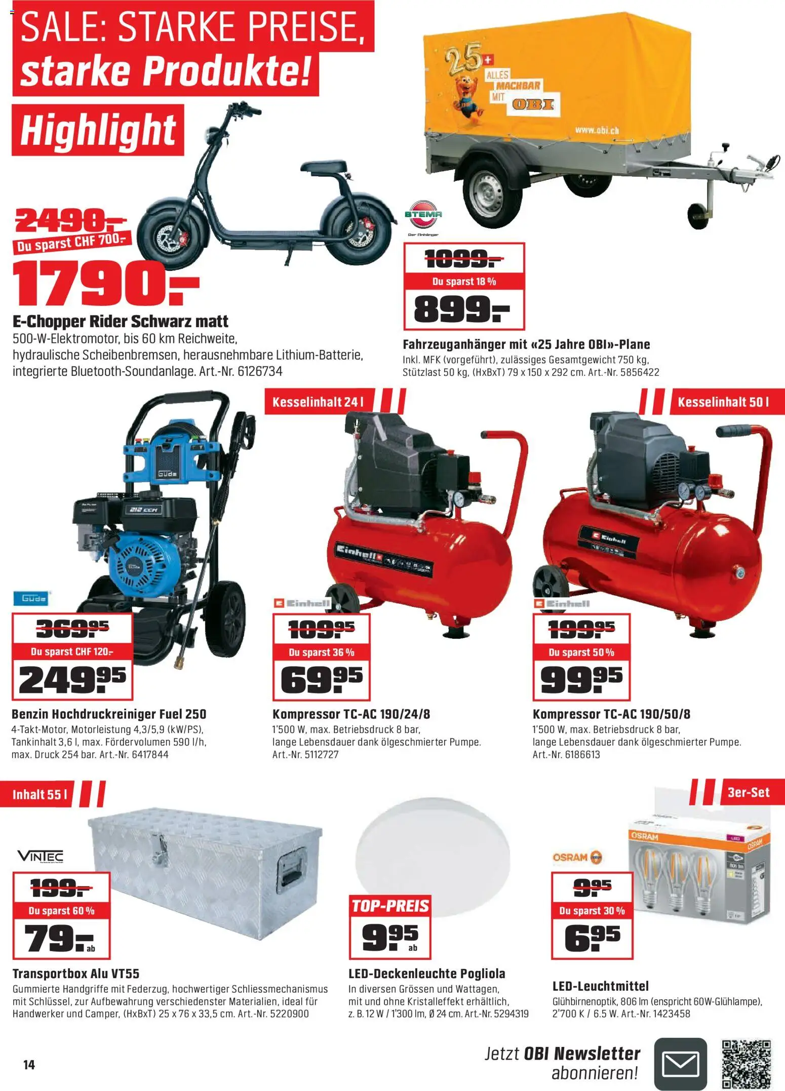 OBI Aktionen – gültig ab 10.01.2026 | Seite: 14