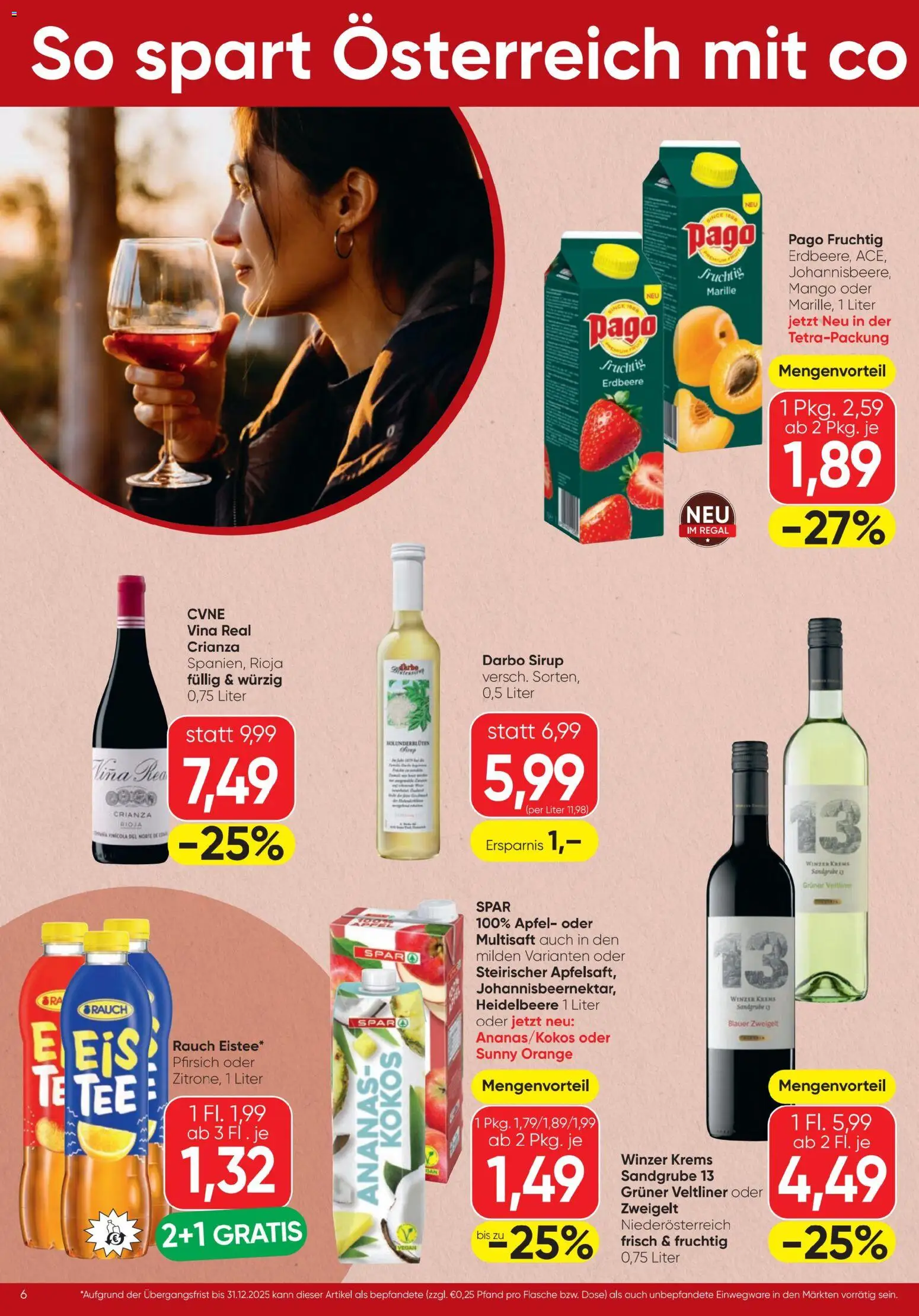 Spar Flugblatt gültig ab 11.12.2025 | Seite: 6