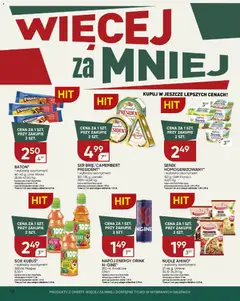 Pogląd oferty "Chata Polska Gazetka" - ważna od 12.02.2026 | Strona: 10 | Produkty: Malina, Serek, Ser, Sok