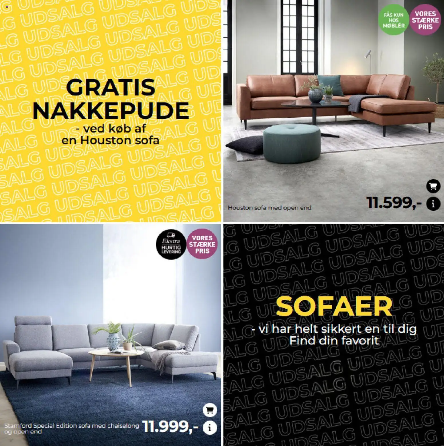 Møblér tilbudsavis – gyldig fra 22.12.2025 | Side: 3 | Produkter: Sofa