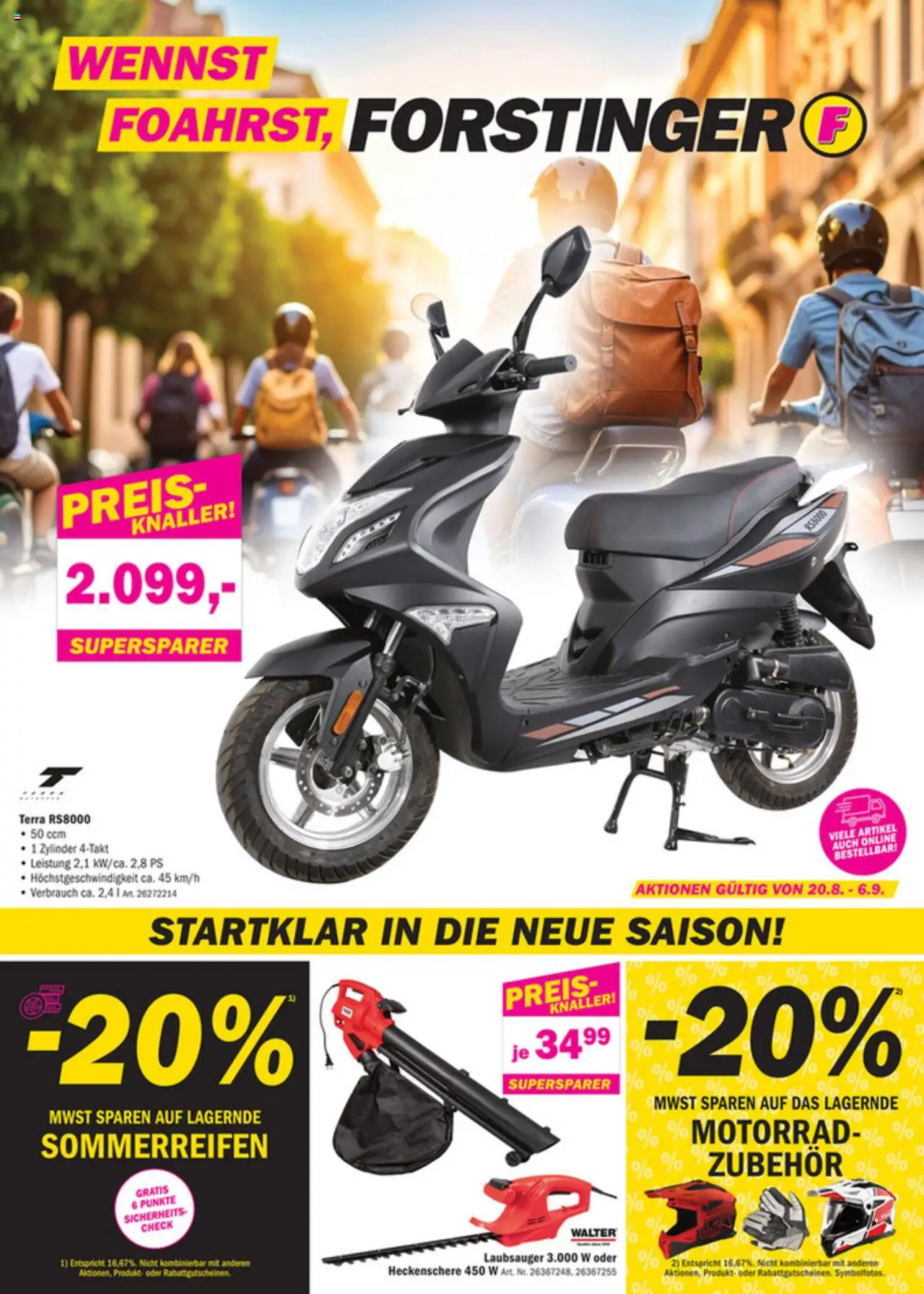 Forstinger Flugblatt gültig ab 20.08.2025 | Seite: 1