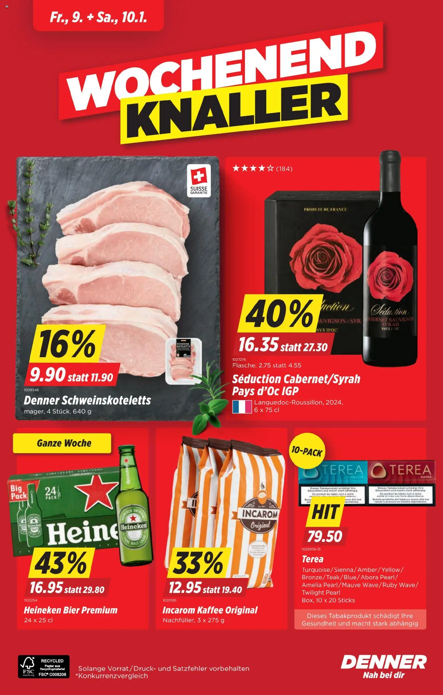 Denner Aktionen – gültig ab 06.01.2026 | Seite: 24 | Produkte: Kaffee, Bier