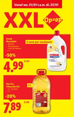 Vita D'or Frituurolie XXL, 5 l - Voorbeeld van een folder van Lidl, geldig van 21.01.2026 | Pagina: 22