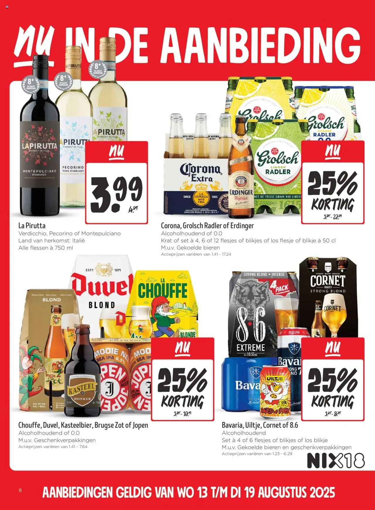  | Pagina: 8 | Producten: Limoen, Bier, La, Festék