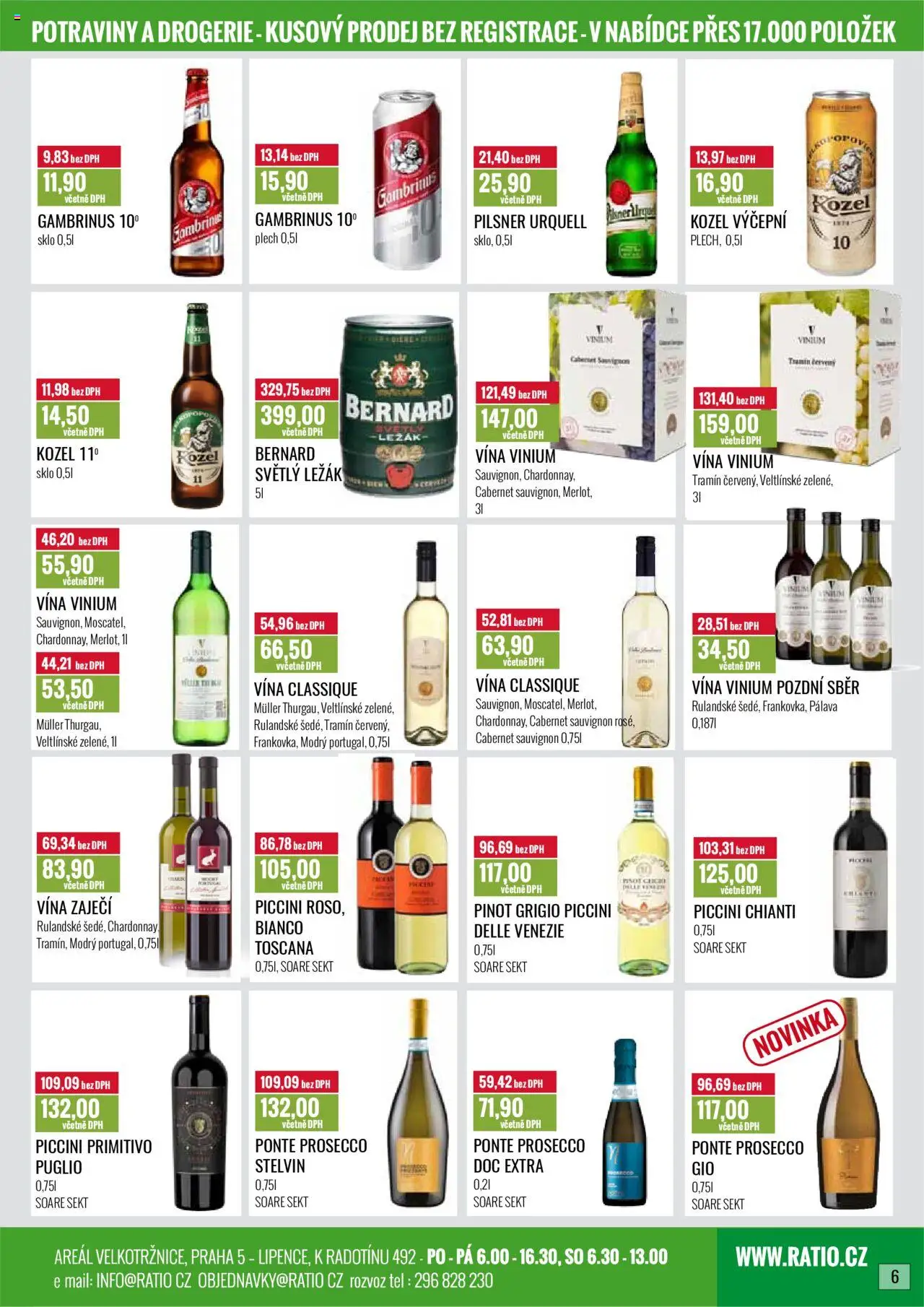 Ratio leták od 01.06.2025 | Strana: 7 | Produkty: Pilsner, Cabernet Sauvignon, Pilsner Urquell, Potraviny