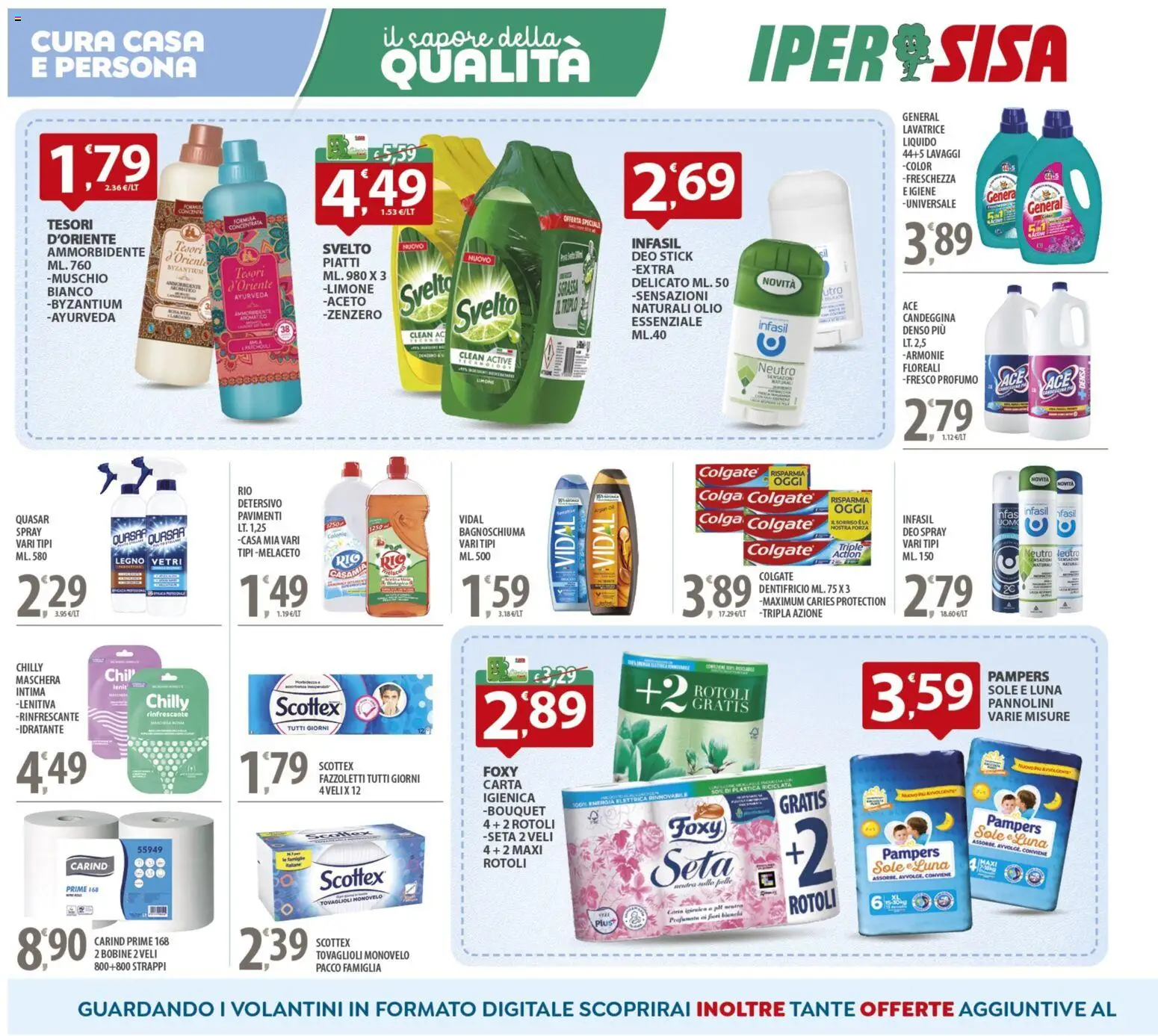 Volantino SISA del 27.12.2025 | Pagina: 14 | Prodotti: Carta igienica, Drone, Fazzoletti, Limone