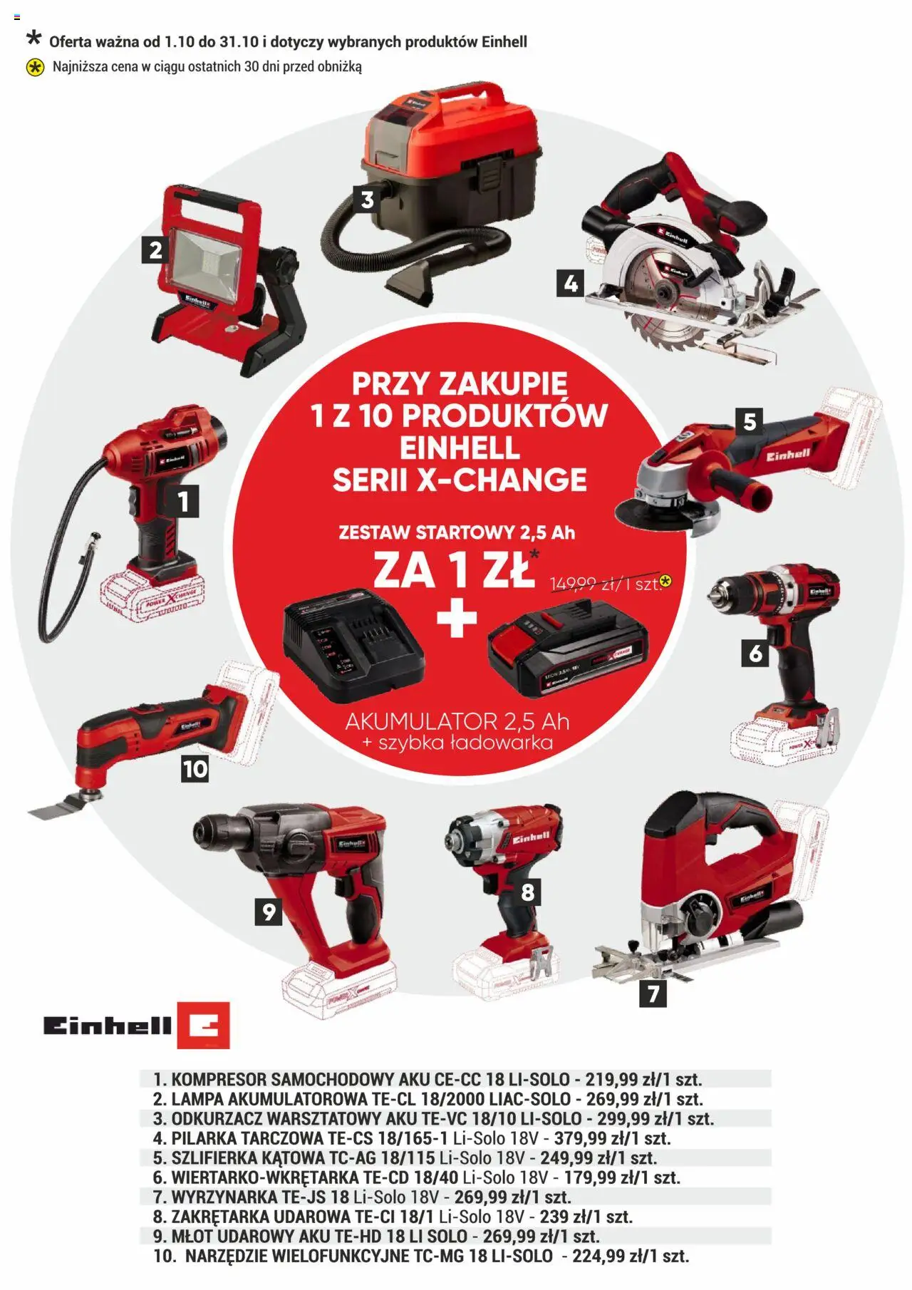 Merkury Market Gazetka od 01.10.2025 | Strona: 51 | Produkty: Ładowarka, Odkurzacz, Odkurzacz warsztatowy, Szlifierka
