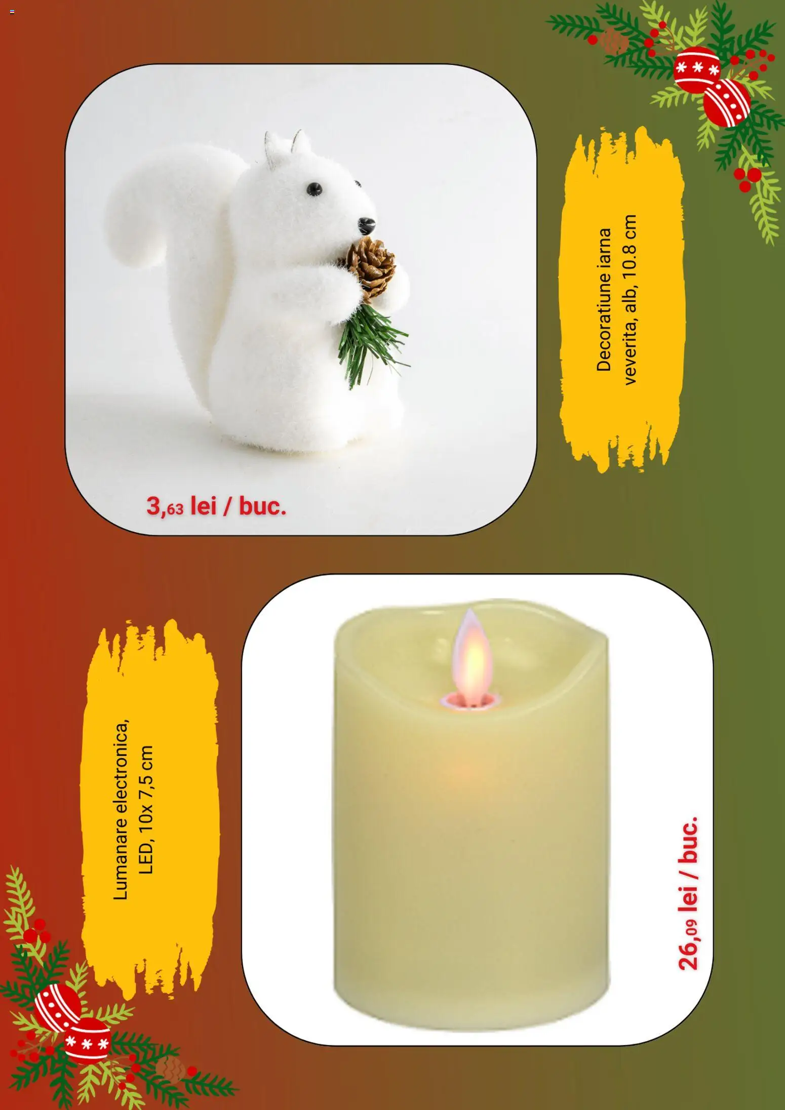 Noul catalog Mathaus – valabil de la 05.12.2025 | Pagină: 7 | Produse: Lumânare