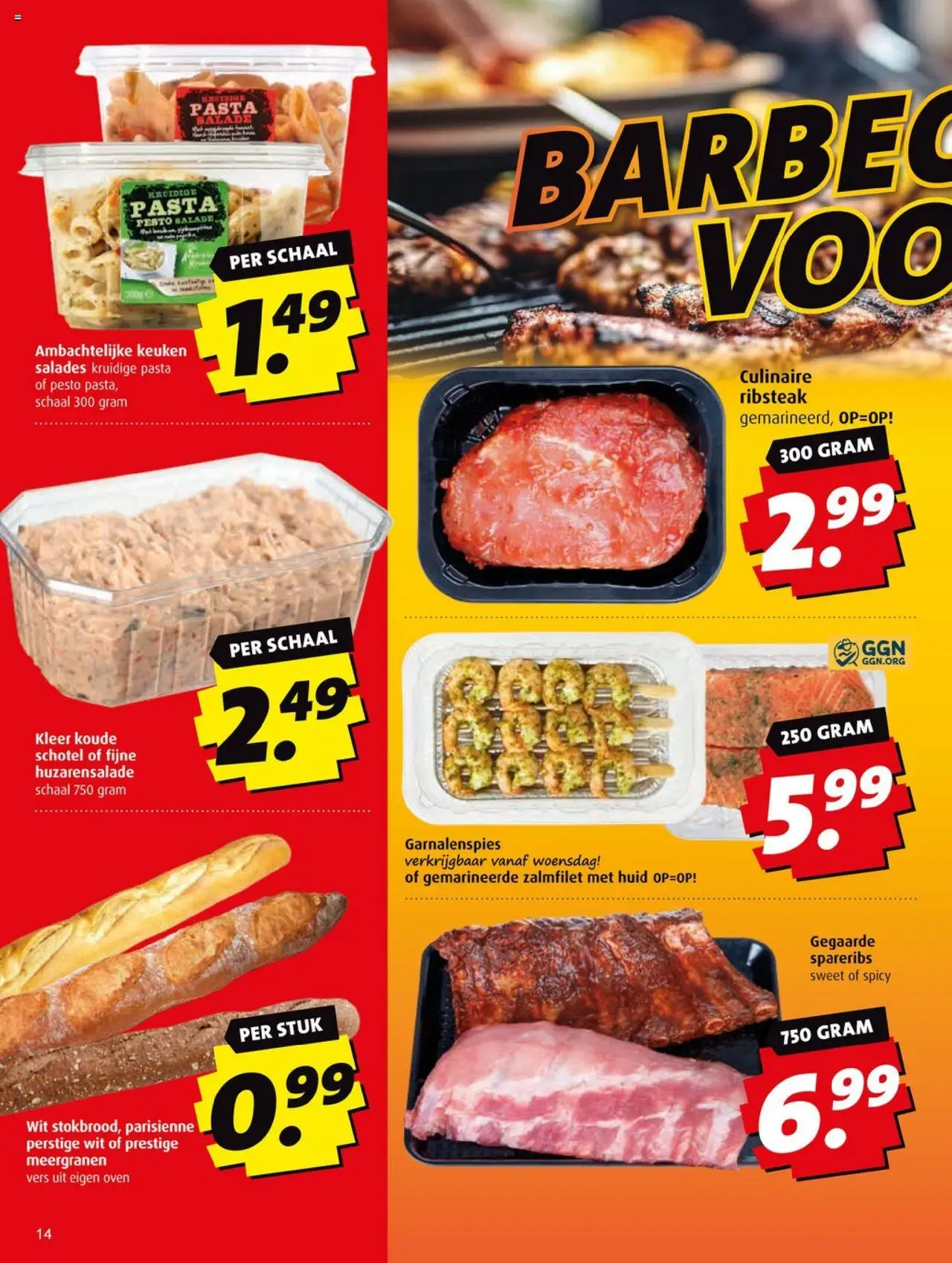  | Pagina: 14 | Producten: Pasta, Schaal, Salades, Oven