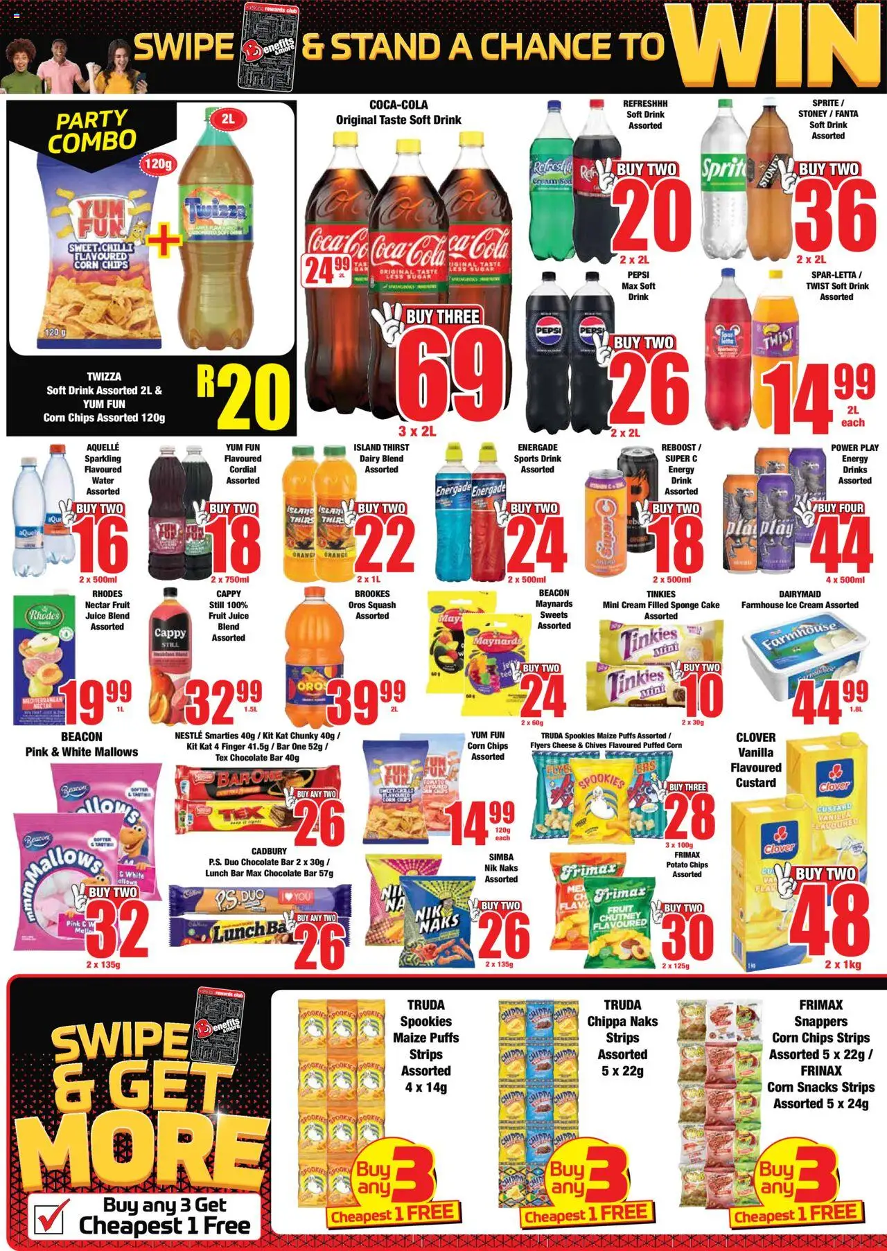 New Boxer catalogue – valid from 09.10.2025 | Page: 4 | Products: Corn, Juice, Snacks, Chips