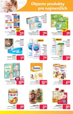 Pampers, Premium, 68 ks , • Premium Pants, 52 ks │ platný od 18.08.2025 | Strana: 10 | Produkty: Sunar, Pena do kúpeľa, Mango, Špagety