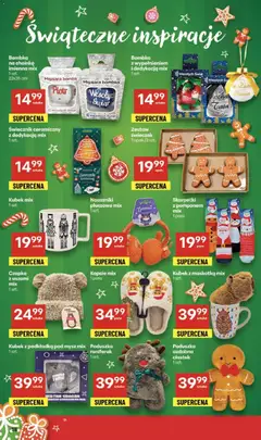 Pogląd oferty "Delikatesy Centrum Gazetka" - ważna od 04.12.2025 | Strona: 38 | Produkty: Kapcie, Czapka, Skarpetki, Poduszka