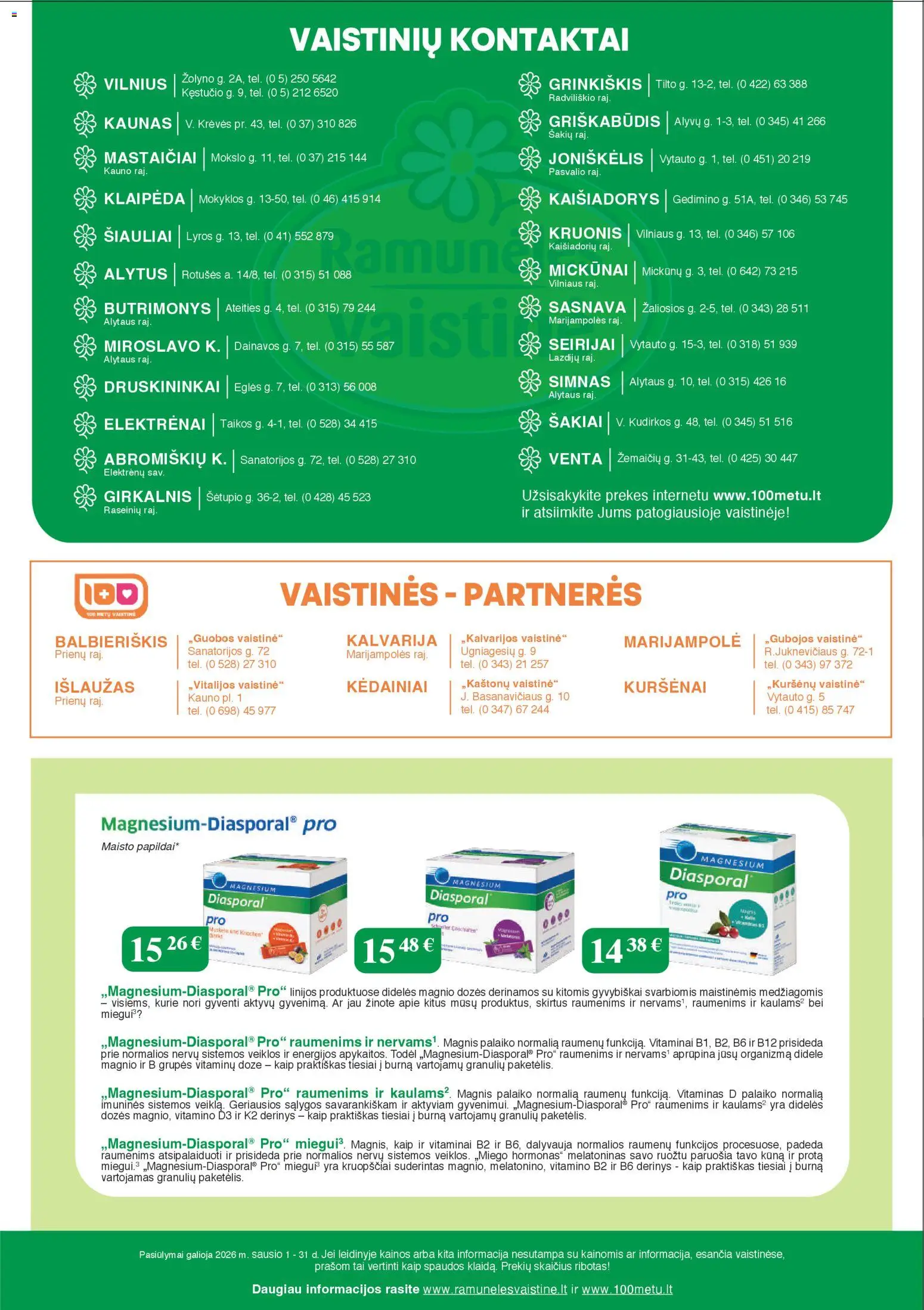 Ramunélés akcijos nuo 01.01.2026 | Puslapis: 8