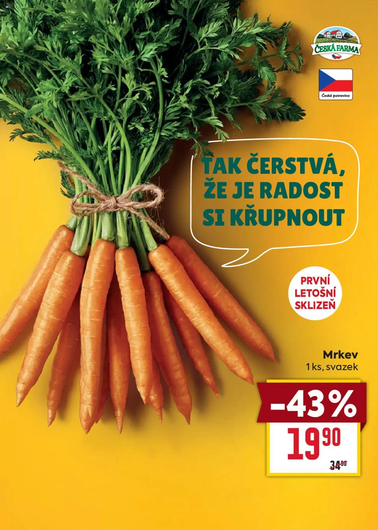 Billa Velký leták od 04.06.2025 | Strana: 4 | Produkty: Mrkev