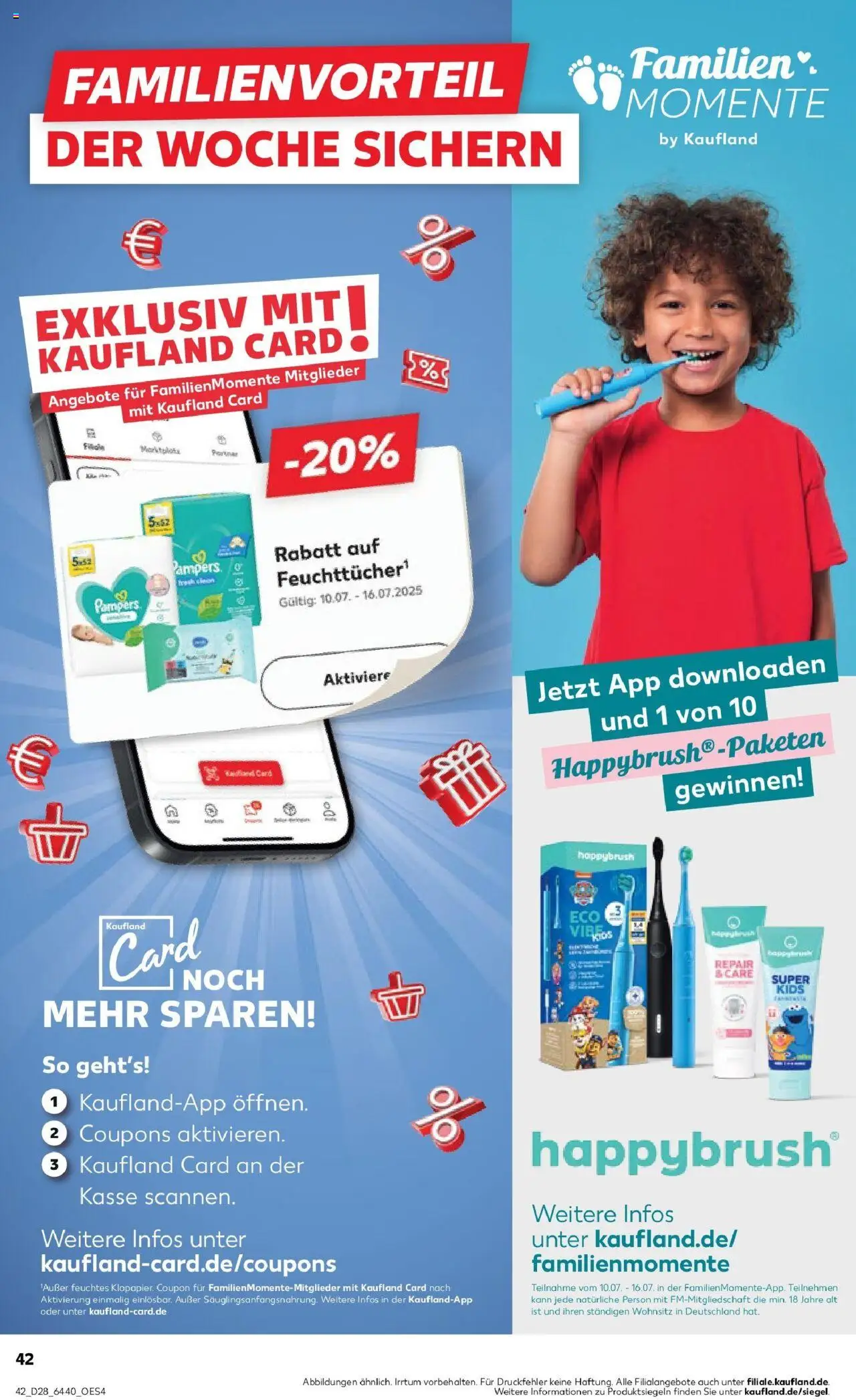 Kaufland prospekt Worms	 - gültig ab dem 09.07.2025 | Seite: 42 | Produkte: Pampers