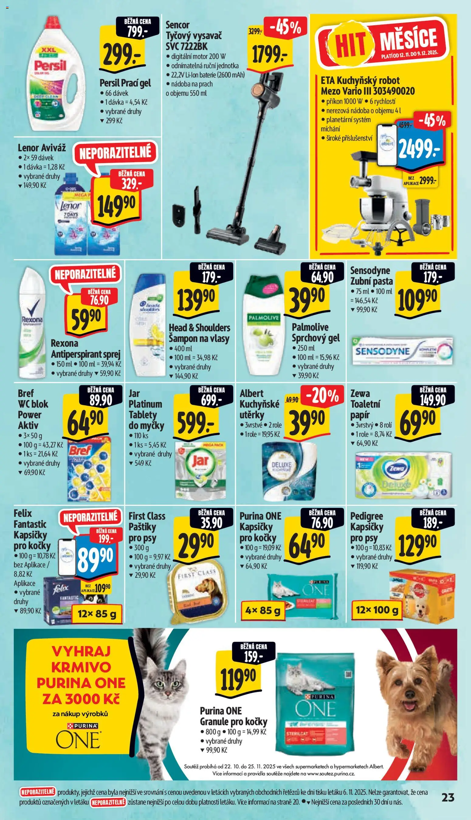 Albert Black Friday od 12.11.2025 | Strana: 32 | Produkty: Antiperspirant, Prací gel, Vysavač, Wc