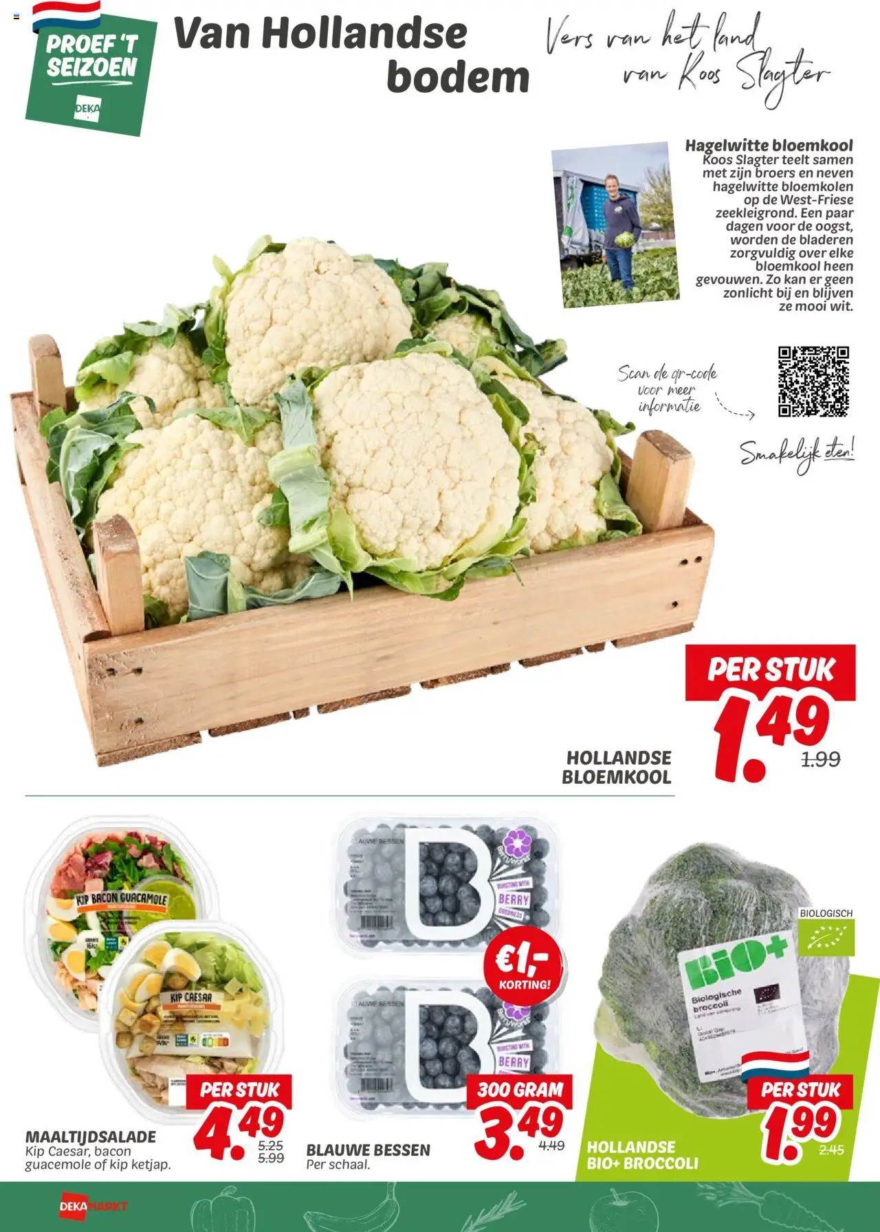 | Pagina: 14 | Producten: Bloemkool, Broccoli, Kan, Kip