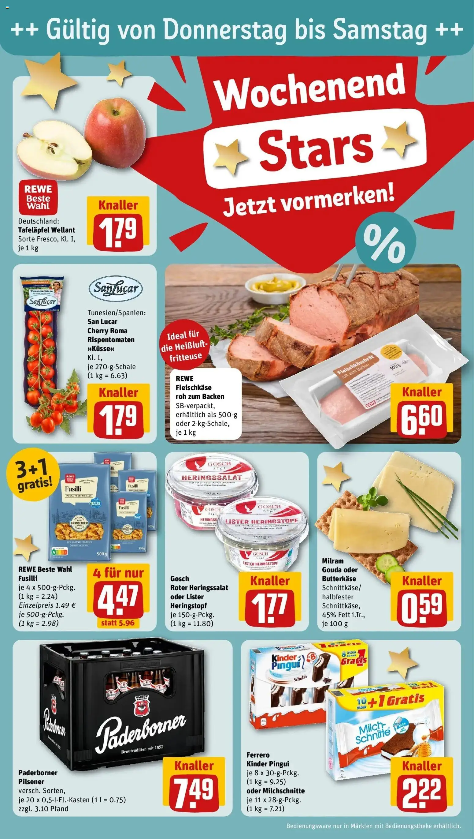 Rewe prospekt Bochum	 – gültig ab 16.02.2026 | Seite: 29 | Produkte: Milch, Grat, Milram, Pasta