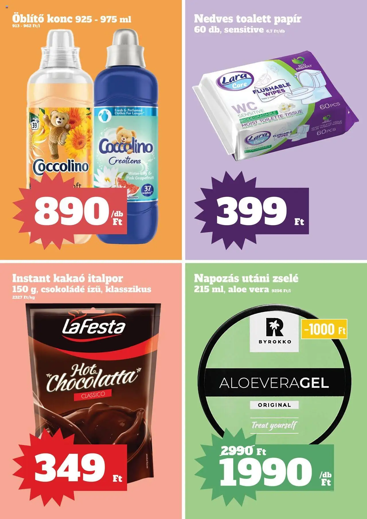 Family Diszkont akciós ujság - amely érvényes a következő dátumtól: 22.08.2025 | Oldal: 21 | Termékek: Coccolino, Öblítő, Csokoládé, Grapefruit