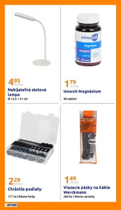 Action leták platný od 25.03.2026 | Strana: 21 | Produkty: Lampa, Stolová lampa