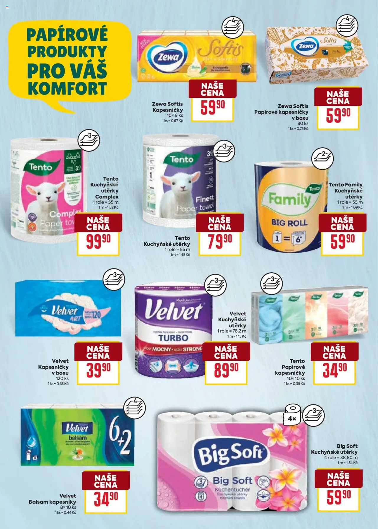 Billa leták - Cleaning od 22.10.2025 | Strana: 12 | Produkty: Finest, Utěrky, Zewa, Velvet