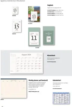 Office Depot - erbjudanden - Kalender - Förhandsvisning av reklamblad från butik Office Depot aktuell från 08.09.2025 | Sida: 44