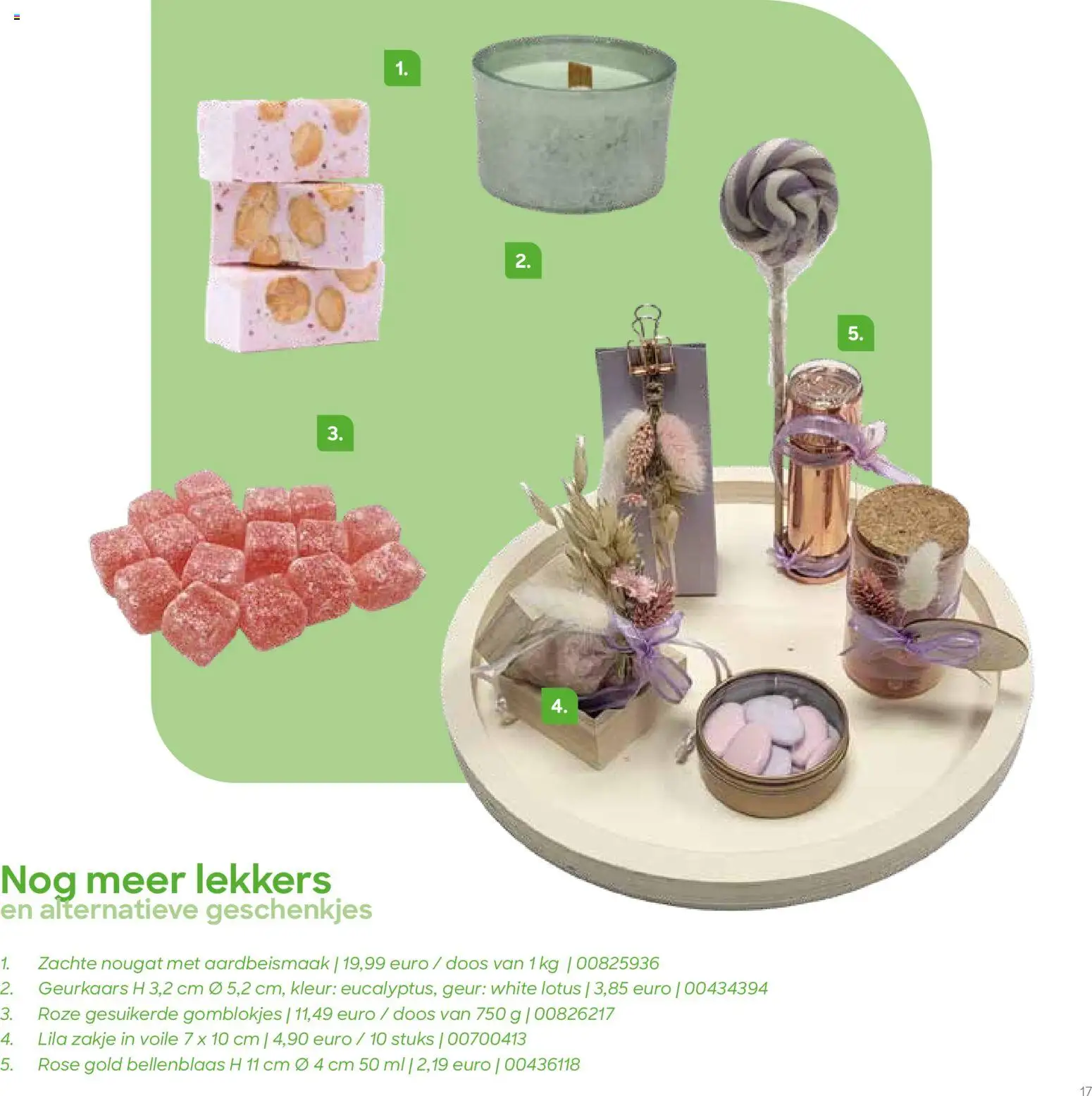 {H1} | Pagina: 17 | Producten: Geur