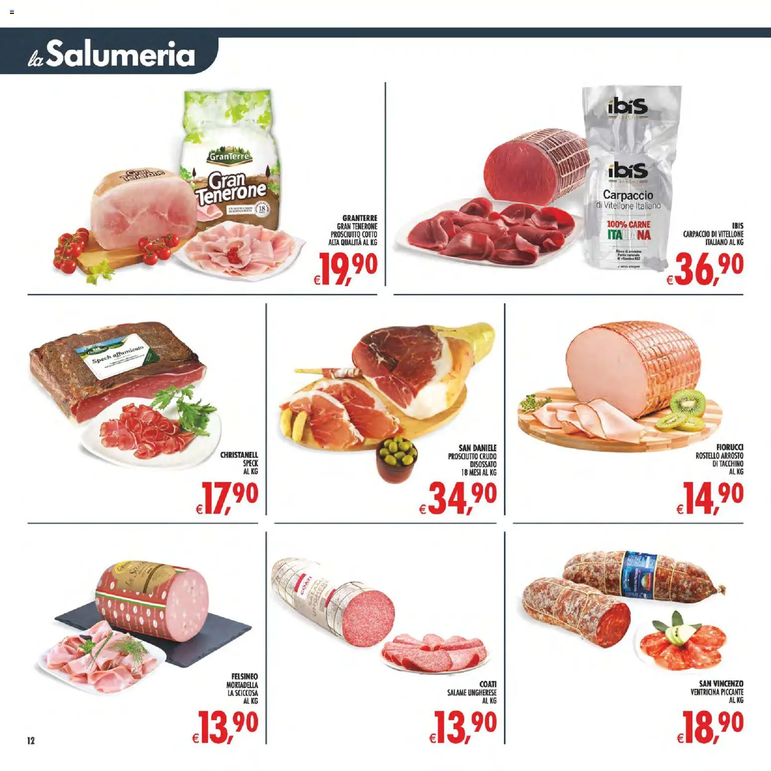 Volantino Decò del 17.03.2026 | Pagina: 12 | Prodotti: Prosciutto Crudo, Prosciutto Cotto, Prosciutto, Mortadella