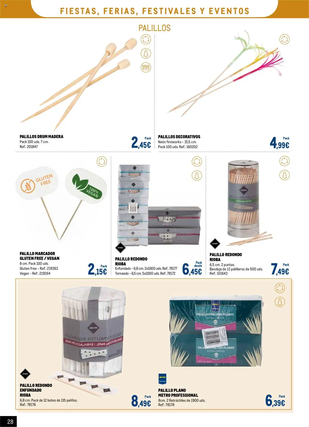 Makro - Desechables Take Away Canarias │ válido desde el 07.07.2025 | Página: 28 | Productos: Bandeja